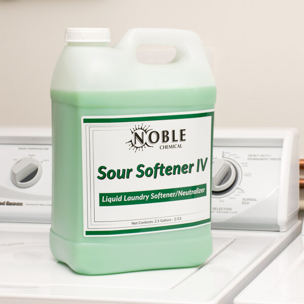 Noble Chemical 2.5 Gallon/ 320 oz. ASOSO Sour Softener IV   - 2/Case