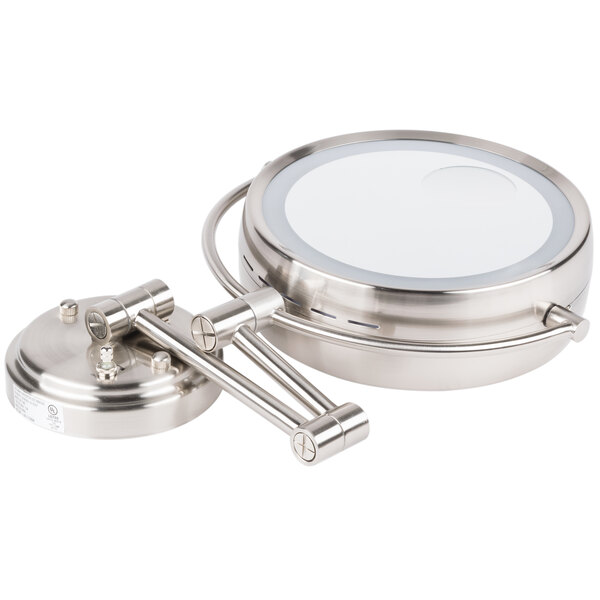 Conair BE11WD WallMount Mirror Lighted Brushed Nickel