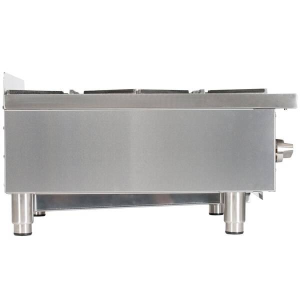 Globe GHP24G 24" Countertop Gas Hot Plate 88,000 BTU