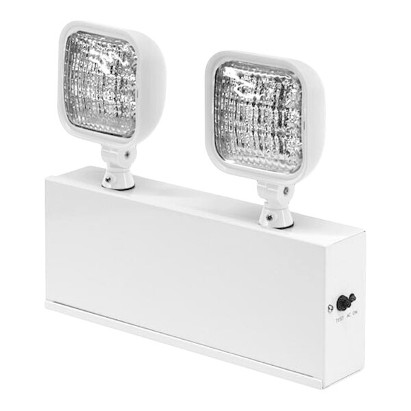 Remote Capable Emergency Light With LED Heads - UL924 Listed Backup Lighting