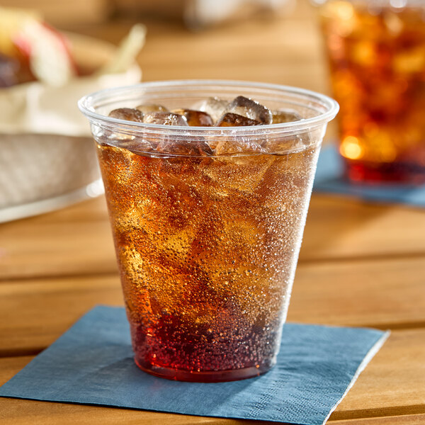 Solo Ultra Clear™ TP12S 12 oz. Clear PET Plastic Squat Cold Cup