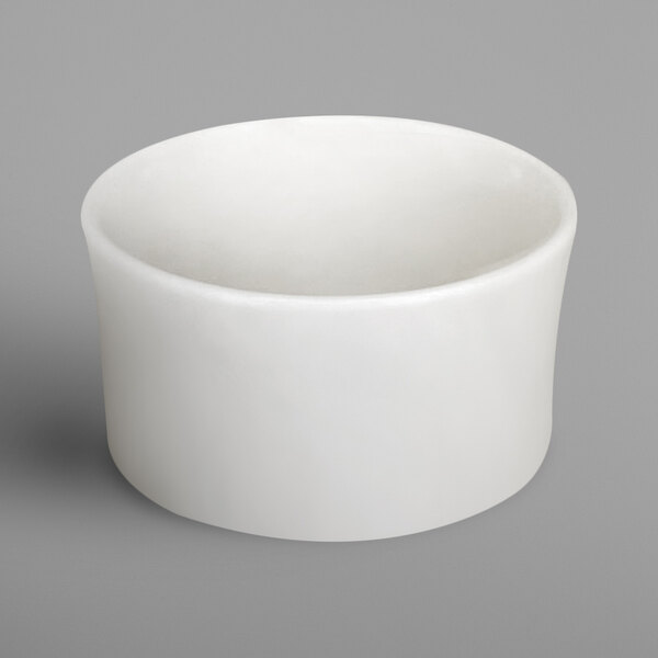 A RAK Porcelain ivory soup bowl on a white background.