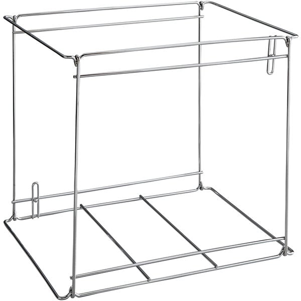 A Cambro metal liner frame for a delivery bag.