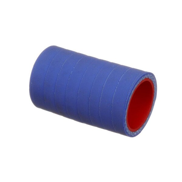 A blue rubber and red tipped Jackson hose.