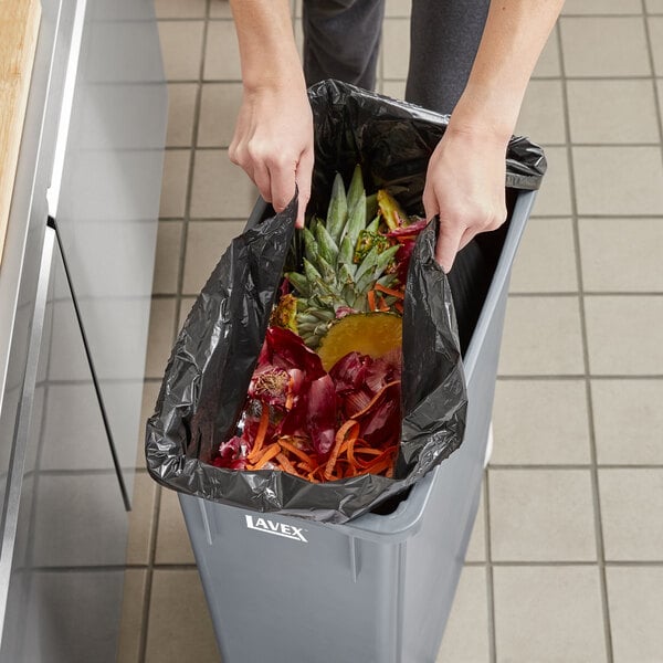 Bulk Trash Bags & Can Liners - WebstaurantStore
