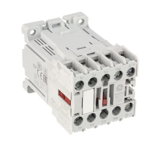 A white Jackson contactor with three contacts.