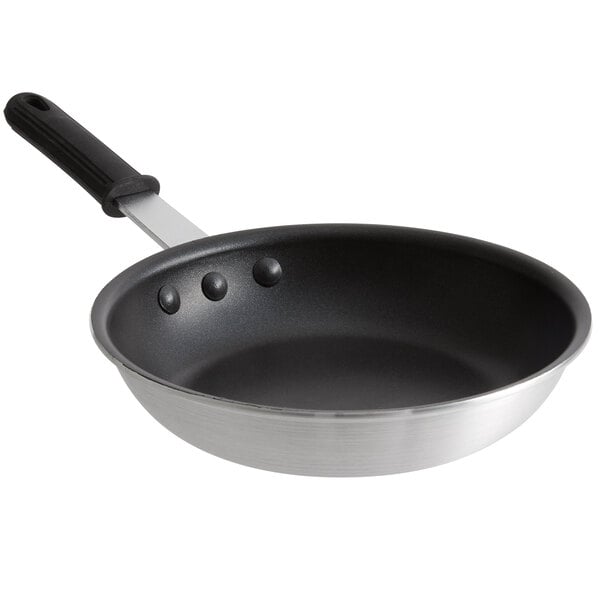 Choice 8 Aluminum Non-Stick Fry Pan with Black Silicone Handle