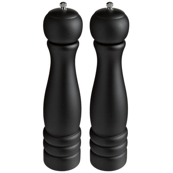 Grind Black Salt-Pepper Grinder Set of 2