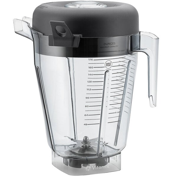 Vitamix 15899 1.5 Gallon Clear Tritan™ Copolyester Blender Jar with Lid and  Wet Blade Assembly