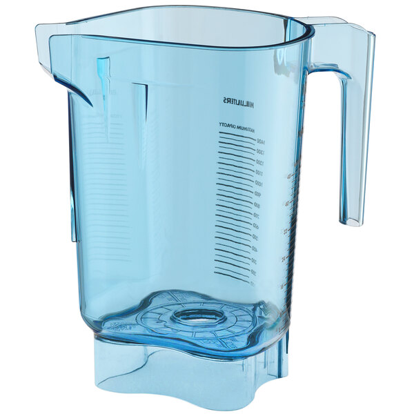 Vitamix 60044 Advance 32 oz. Blue Deluxe Tritan™ Copolyester Blender