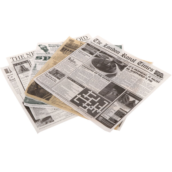 GET Enterprises 4-Tvariety 12" x 12" Newsprint Liner Variety Pack ...