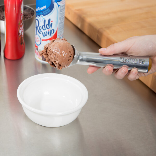 Zeroll Original 1 oz Ice Cream Scoop, Size 30, in Aluminum Alloy