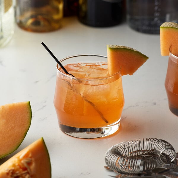 Monin Premium Rock Melon Cantaloupe Flavoring Syrup 1 Liter