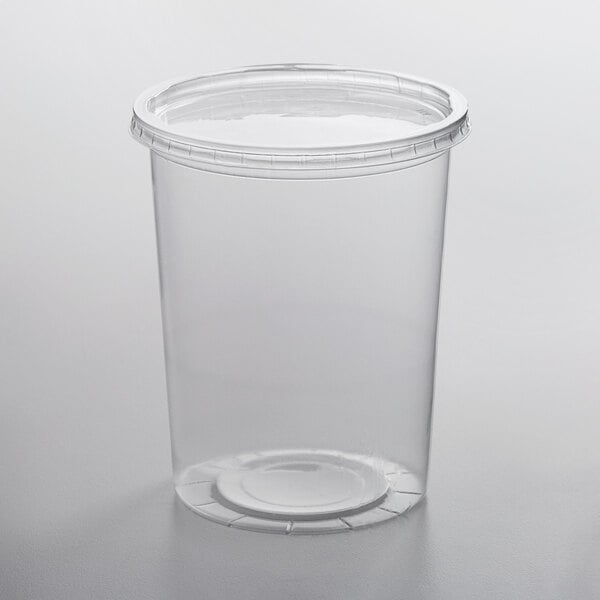 Translucent Disposable Containers # 4 Oz. - Case of 250