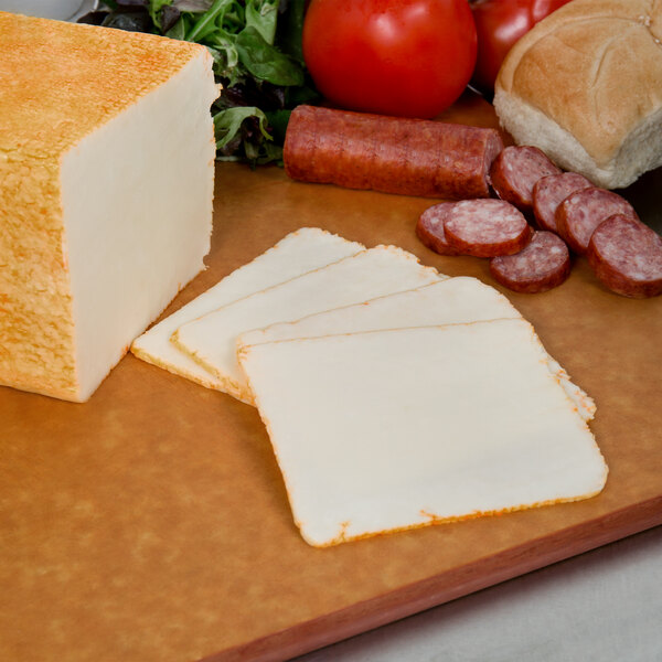 Muenster Cheese 6 lb. Solid Block 6/Case