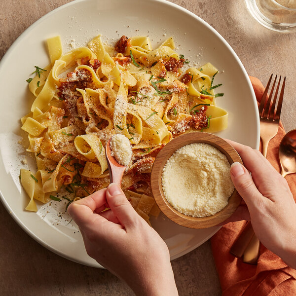 Tipico Cheese Products Bernardo 5 lb. Imported Grated Parmesan Cheese