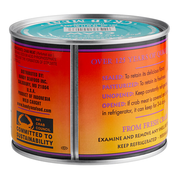 Handy 1 lb. Claw Crab Meat 6/Case