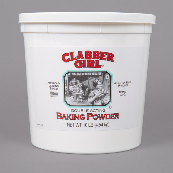 Clabber Girl 10 lb. DoubleActing Baking Powder 4/Case