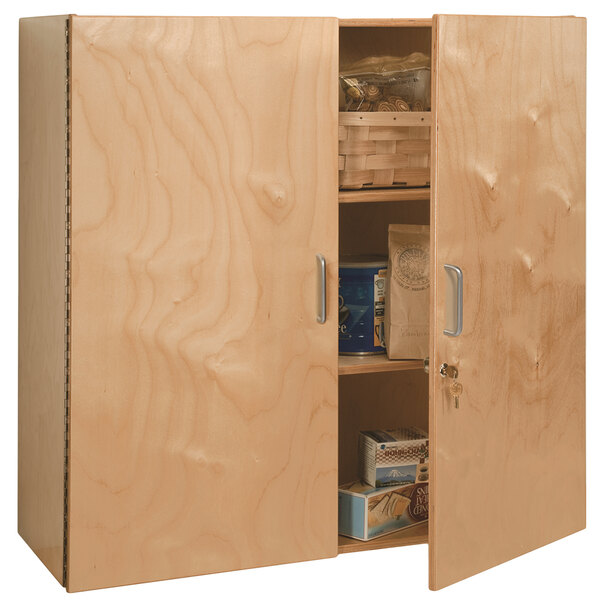 Whitney Brothers Wb3535 36 X 14 3 4 Lockable Wall Mounted Cabinet - Wall Mounted Lockable Cabinet