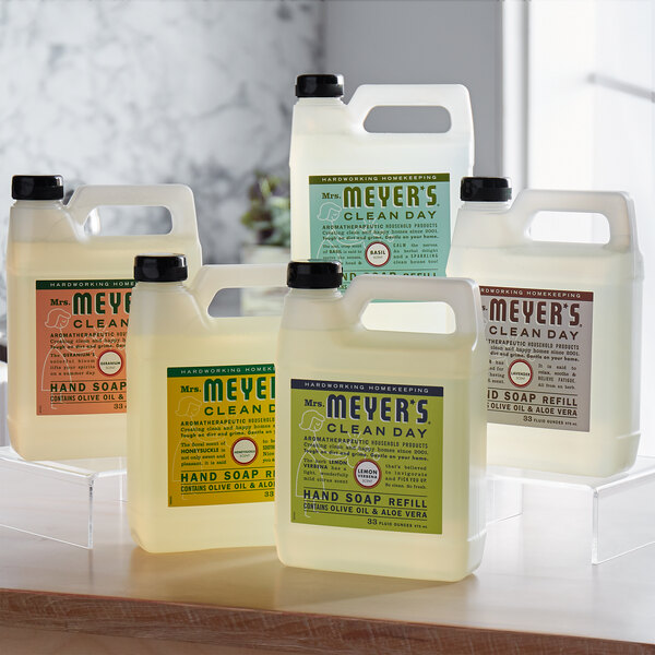 Mrs. Meyer's Hand Soap Refill (Basil Scent) 6/Case