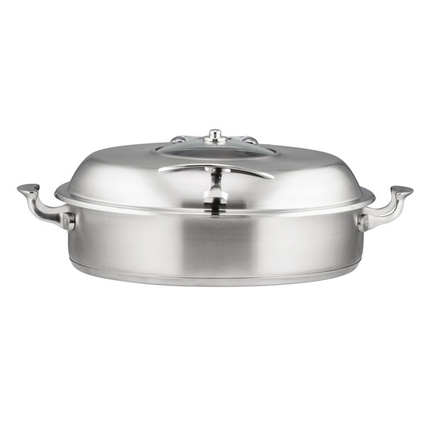 Bon Chef 60030SHL Cucina 6 Qt. Stainless Steel Induction Brazier Pan
