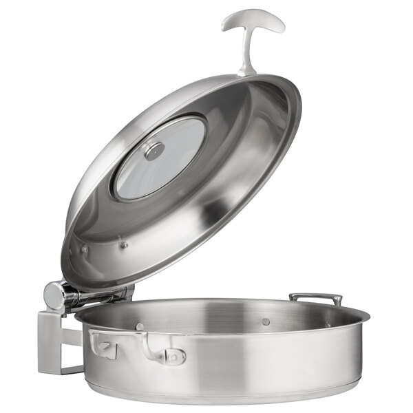 Bon Chef 60030SHL Cucina 6 Qt. Stainless Steel Induction Brazier Pan