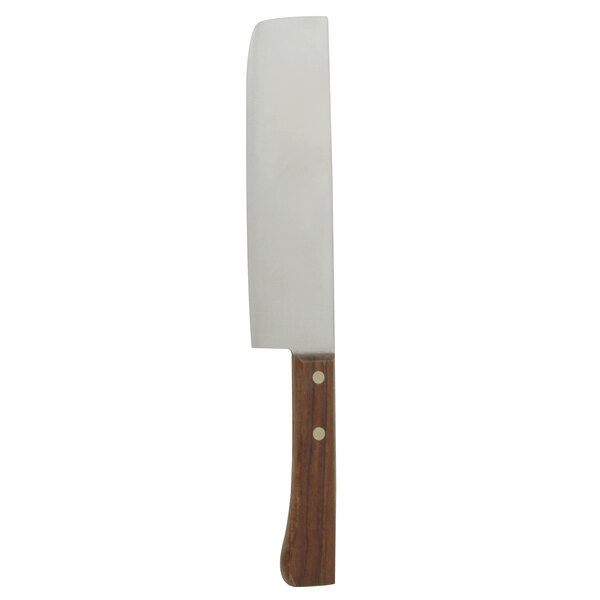 Japanese Usuba knife with thin blade and single bevel