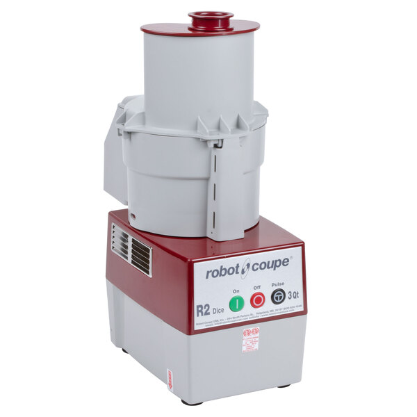 Robot Coupe R2 Dice Food Processor w/ 3 Qt. Bowl 2 hp