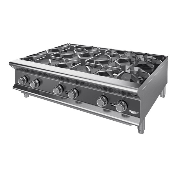 Vollrath HPG636 Cayenne 6 Burner Counter Top Hot Plate / Range Natural