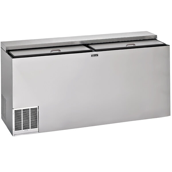 Perlick BC60RT-3 60" Stainless Steel Horizontal Flat Top Bottle Cooler