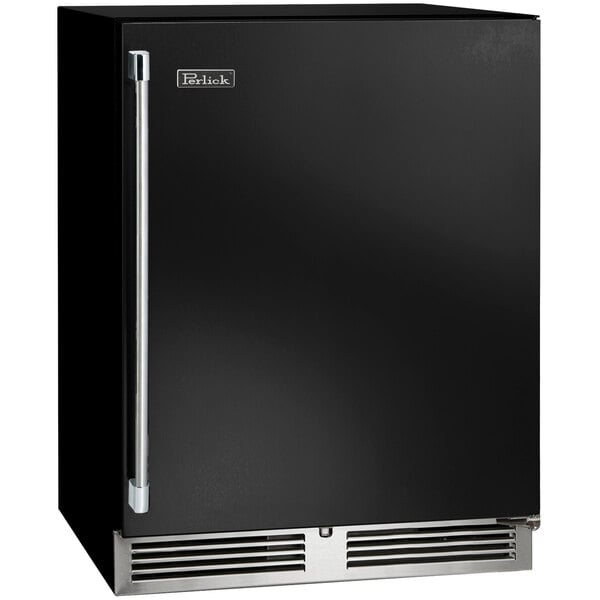 Perlick HA24FB41RL 24 Inch Built-in Under Counter Freezer with 4.8 cu. ft.  Capacity, 2 Full-Extension Freezer Shelves, Automatic Defrost, Digital  Controls, ADA Compliant, and ENERGY STAR: Stainless Steel, Right Hinge Door  Swing