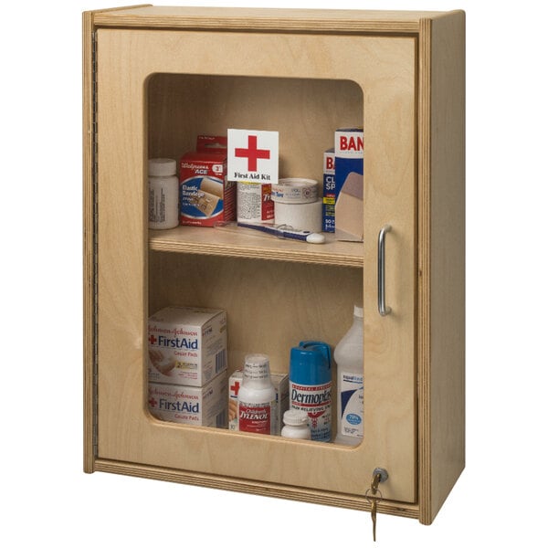 Wall-Mounted Medicine Storage 3 Tier Lockable First Aid Unit Bathroom  Organizer, 1 Unit - Fry's Food Stores