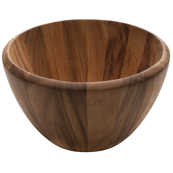GROFRY Portable Salad Bowl Wear-resistant Wood Multifunctional