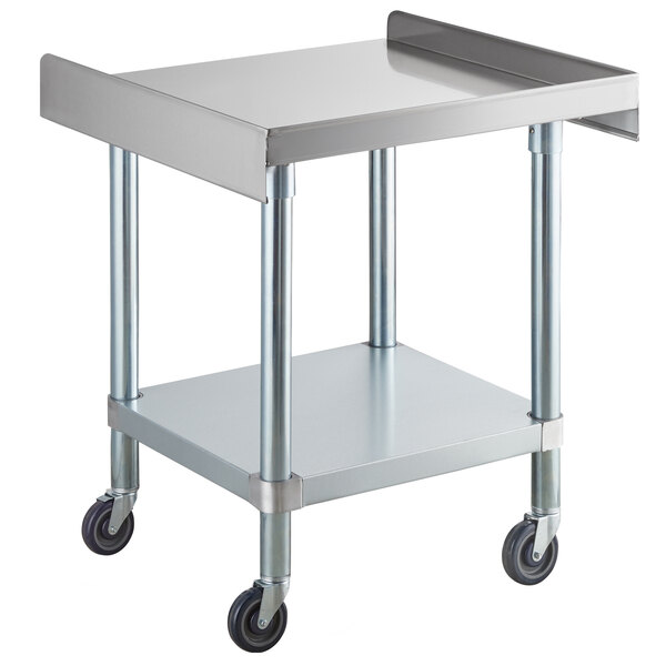 Regency 24" x 24" 16Gauge 304 Stainless Steel Equipment Stand with