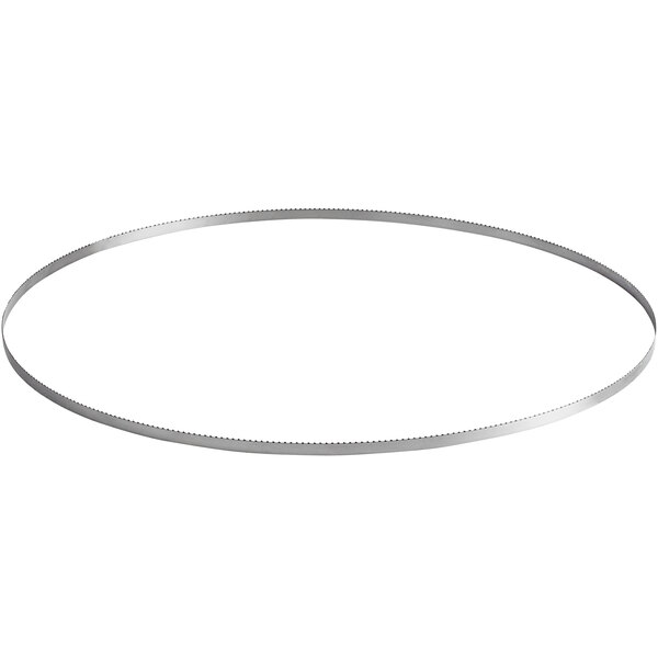 An Avantco band saw blade for frozen meat and general use with 4 teeth per inch.