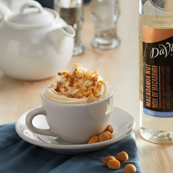 DaVinci Gourmet Sugar Free Macadamia Nut Flavoring Syrup 750 mL