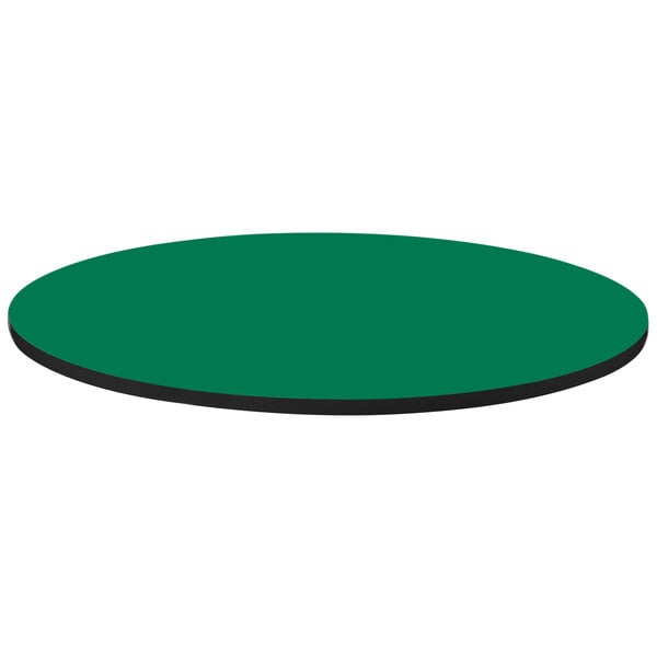Correll 36″ Round Green Finish High Pressure Bar & Cafe Table Top