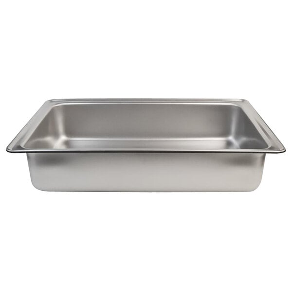 Vollrath 99745 4 3/8" Deep Full Size Stainless Steel Dripless Steam Table Water Pan