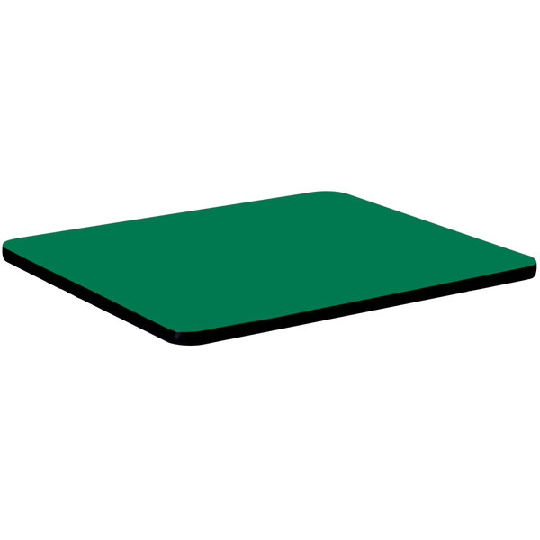 Correll 36″ Square Green Finish High Pressure Bar & Cafe Table Top