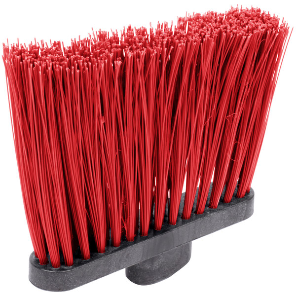Carlisle 4108305 Sparta Spectrum DuoSweep 12" Angled Broom with Red