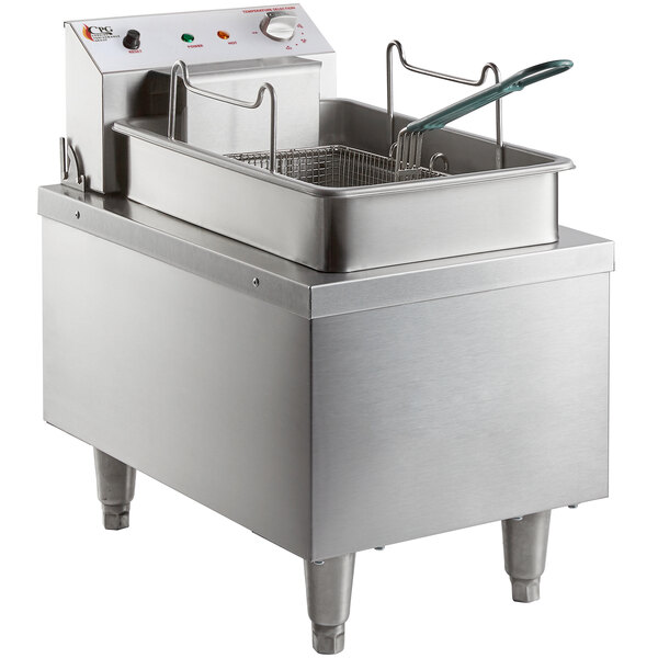 Cooking Performance Group F300 15 lb. HeavyDuty Electric Countertop