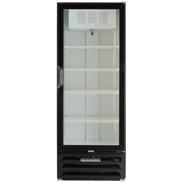 BeverageAir MMF12HC1B MarketMax 24" Black Glass Door Merchandiser