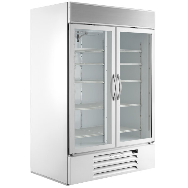 BeverageAir MMF49HC1W MarketMax 52" White Glass Door Merchandising