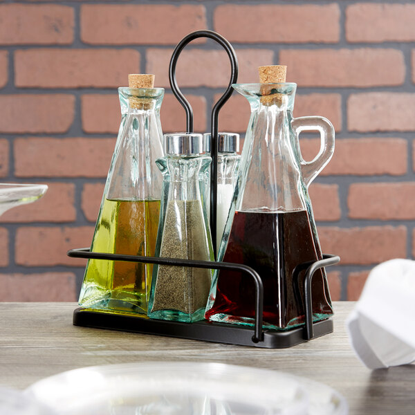 Tablecraft 617 Marbella 12 oz. Oil & Vinegar Cruet