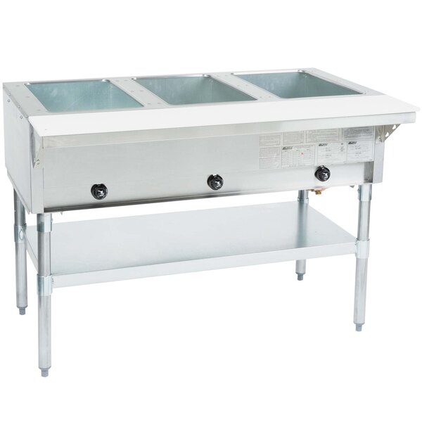 Eagle Steam Table, Liquid Propane, 3 Pan staurantStore