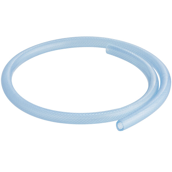 An Avantco blue flexible tube.