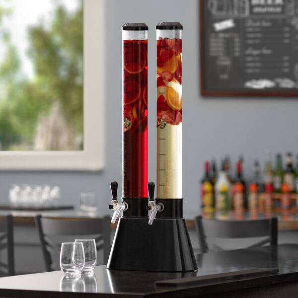 100 oz. Beer Towers (Double) WebstaurantStore