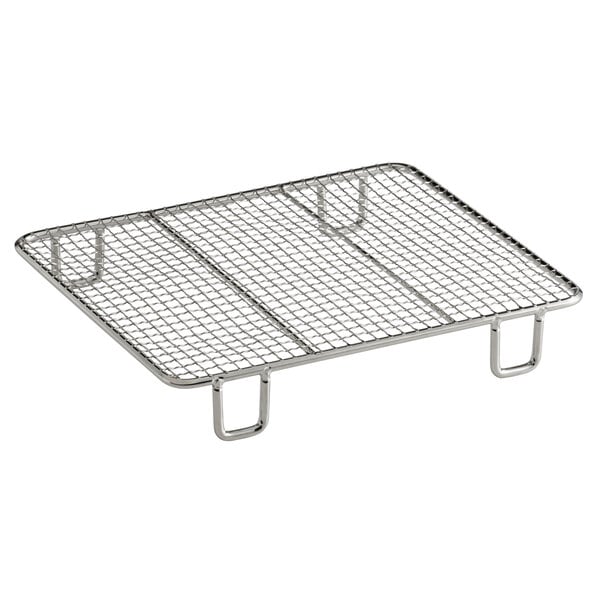 A stainless steel wire bottom grate for Avantco fryers.