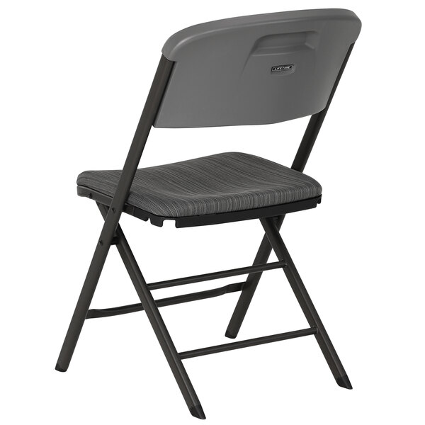 Lifetime 480426 Gray Folding Padded Chair 4/Pack