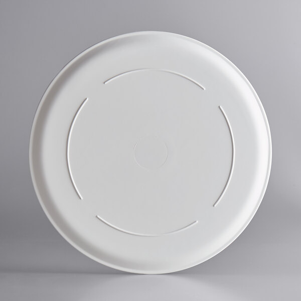 GET ML1400AW Madison Avenue 14" Round American White Melamine Display